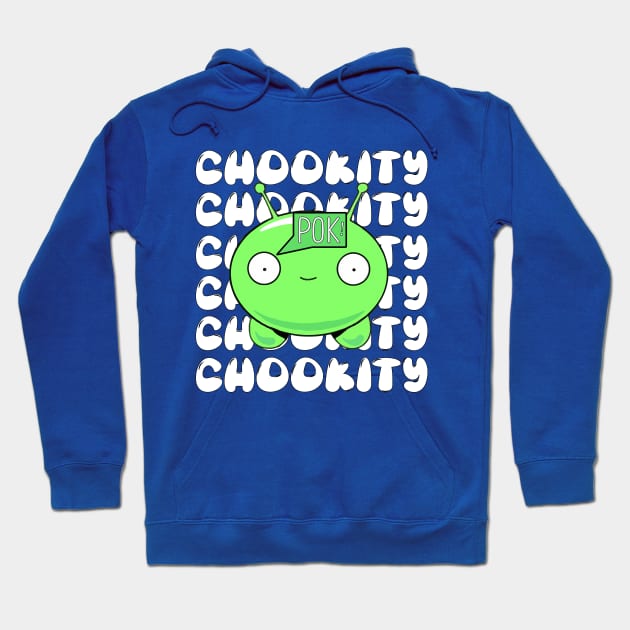 Chookity Pok - Chookity Chookity Hoodie by WaltTheAdobeGuy